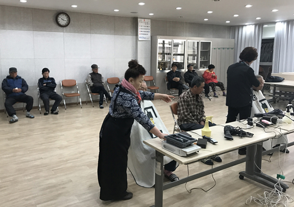 사랑의 가위손 봉사활동