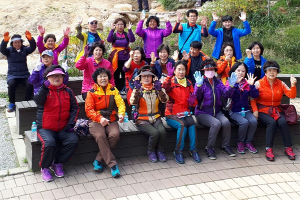 신나게 걷기 운동