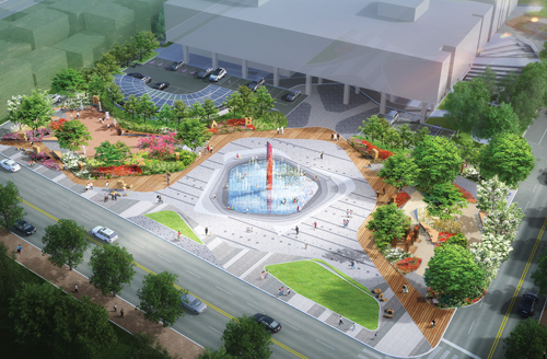 덕포동 부산도서관 앞에 대규모 문화공원 조성