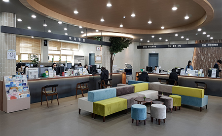 1층 복합커뮤니티 센터 전경사진