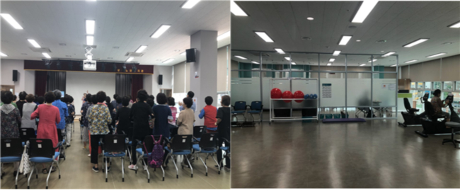 사상구 노인복지관 분관(3층 대강당, 4-5층)