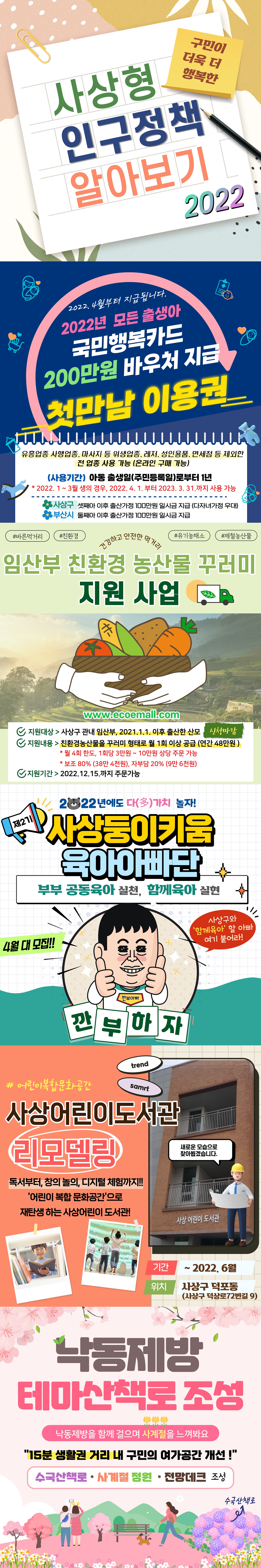 2022년 1분기 사상 인구 PLUS 카드뉴스 1