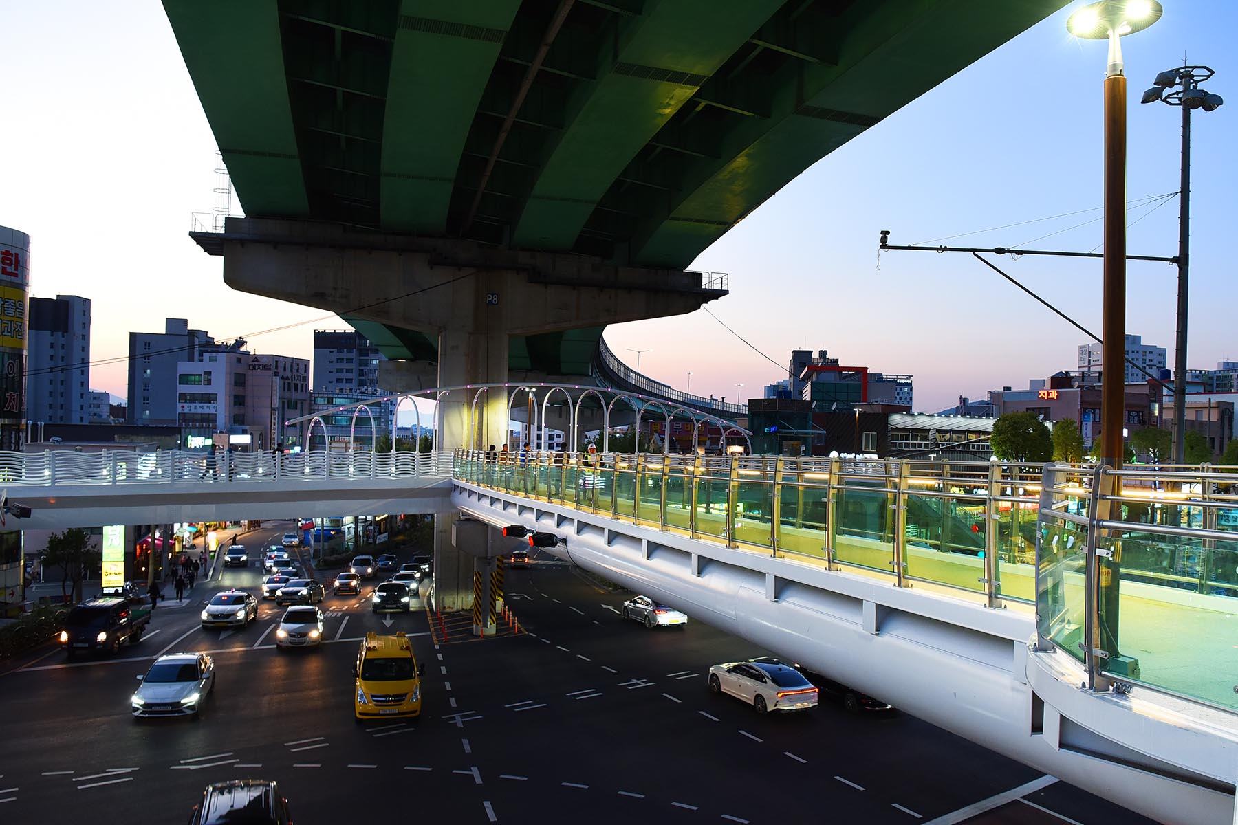 신모라사거리 일원 회전육교 및 휠체어 전용도로 준공식 1