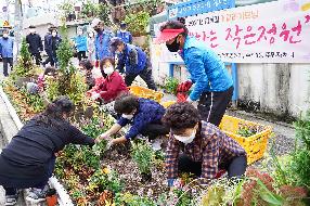 골목길 게릴라가드닝 사업