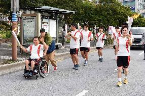 전국(장애인)체전 성화 맞이