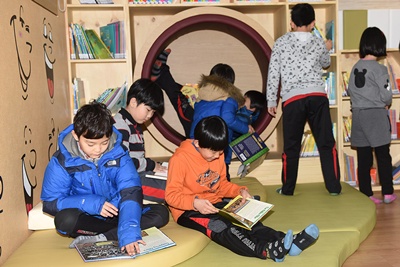 사상구 글로벌 도서관 개관