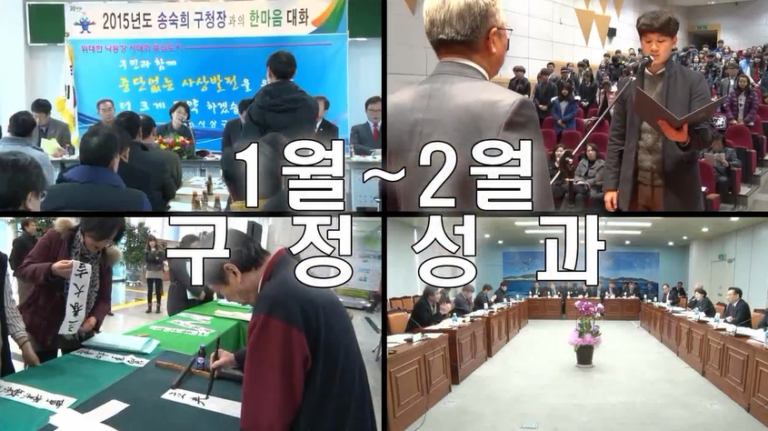 2015년 1월, 2월 구정성과