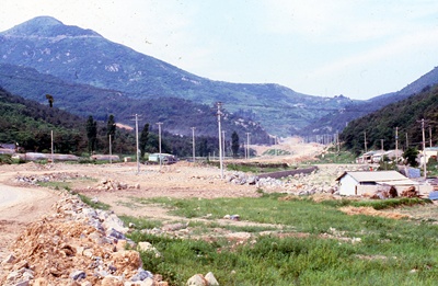 구덕터널진입로(1980년)