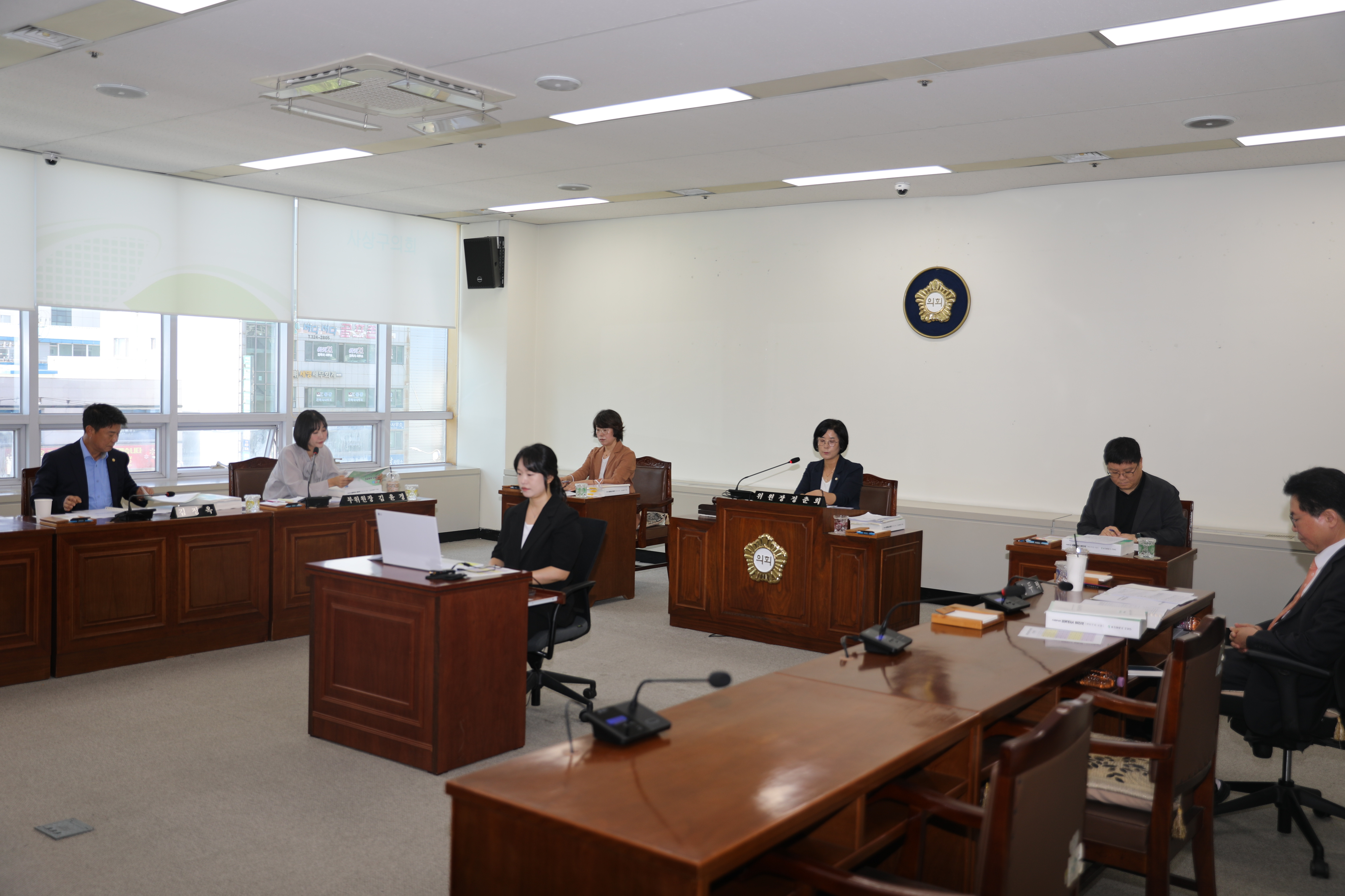 제260회 정례회 복지도시위원회 결산 승인안 및 예비비 지출 승인안 예비심사 사진