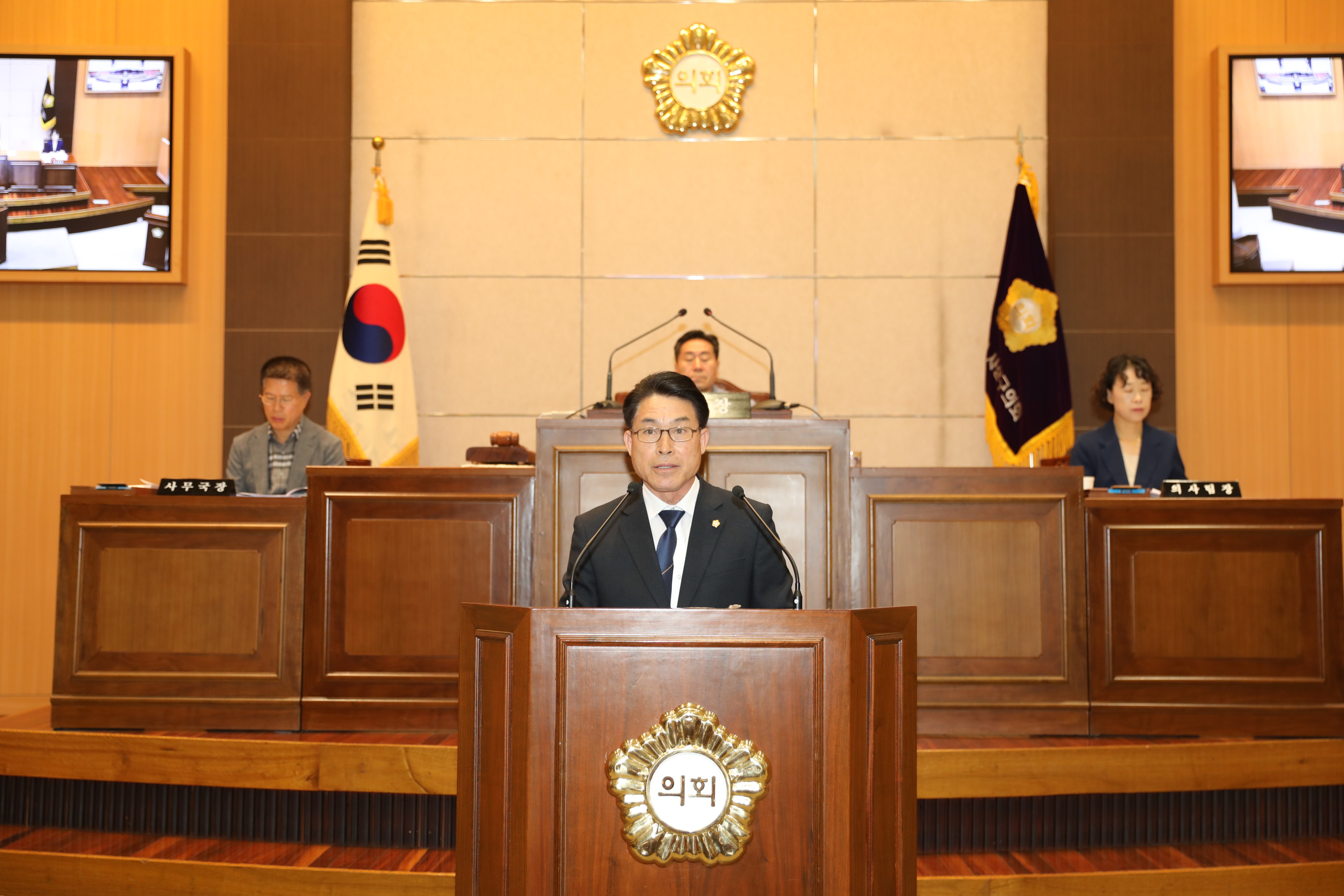 제263회 임시회 5분 자유발언(윤홍현 의원) 사진