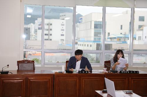 제244회 정례회 상임위원회 조례안 심사