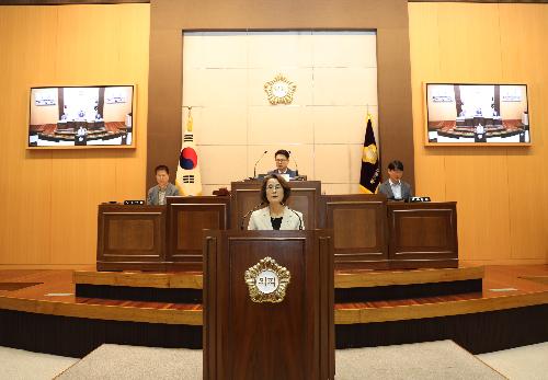 제247회 임시회 정춘희 의원 5분 자유발언