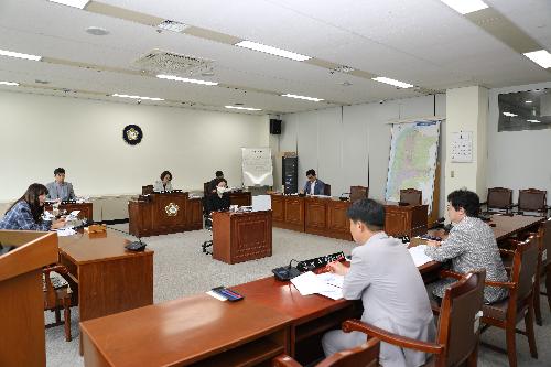 제248회 임시회 복지도시위원회 안건심사