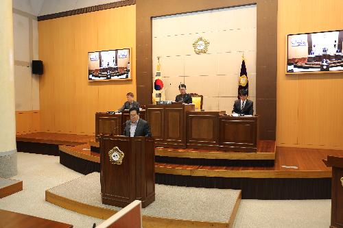 경부선 철도 지하화 국가선도사업 지정 촉구 결의안 채택