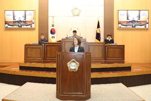 제251회 임시회 제2차 본회의 정춘희 의원 5분 자유발언