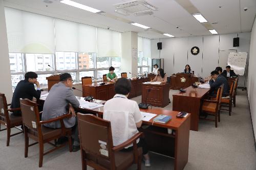 제255회 임시회 행정경제위원회 조례안 심사