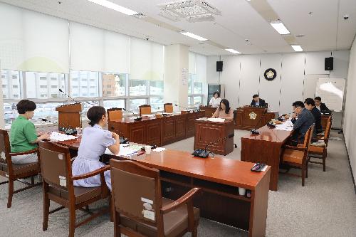 제255회 임시회 행정경제위원회 조례안 심사