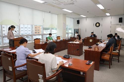 제255회 임시회 행정경제위원회 조례안 심사