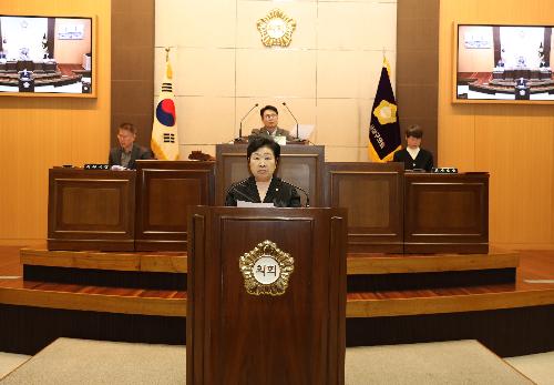제256회 정례회 제4차 본회의 5분 자유발언(윤숙희 의원)