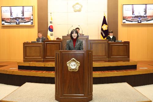 제256회 정례회 제4차 본회의 5분 자유발언(김윤경 의원)