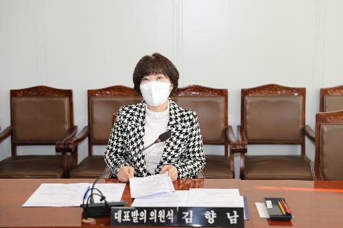 제258회 임시회 복지도시위원회 조례안 심사