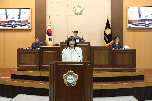 제258회 임시회 제2차 본회의 5분 자유발언(김윤경 의원)