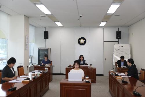 제262회 임시회 복지도시위원회 조례안 등 안건심사