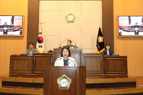 제262회 임시회 제2차 본회의 5분 자유발언(황수진 의원)