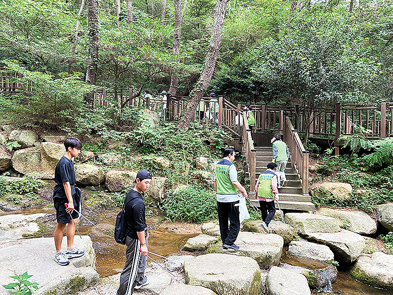 운수천, 안전하고 깨끗한 여름 피서지 만든다