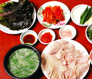 가야공원 돼지국밥