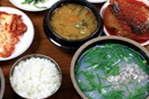 삼락하동재첩국